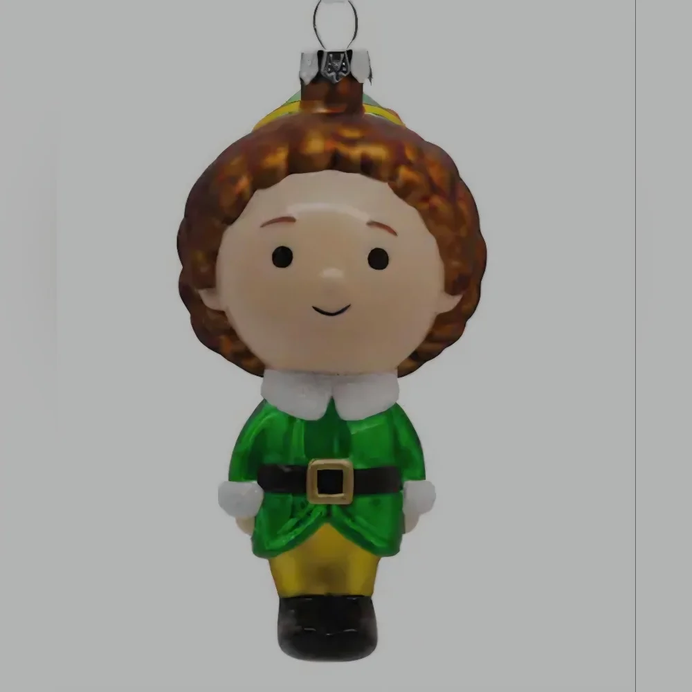 Hallmark Buddy the Elf Ornament - Green and Brown